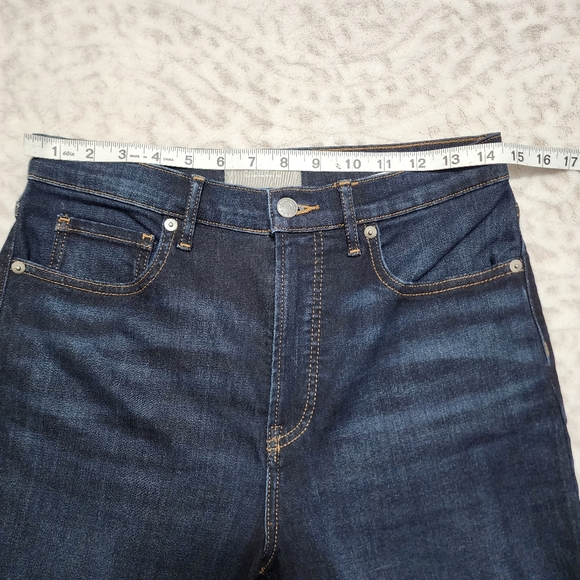 Everlane The High-Rise Skinny Jean Women's Size 29R Deep Indigo - Picture 8 of 15